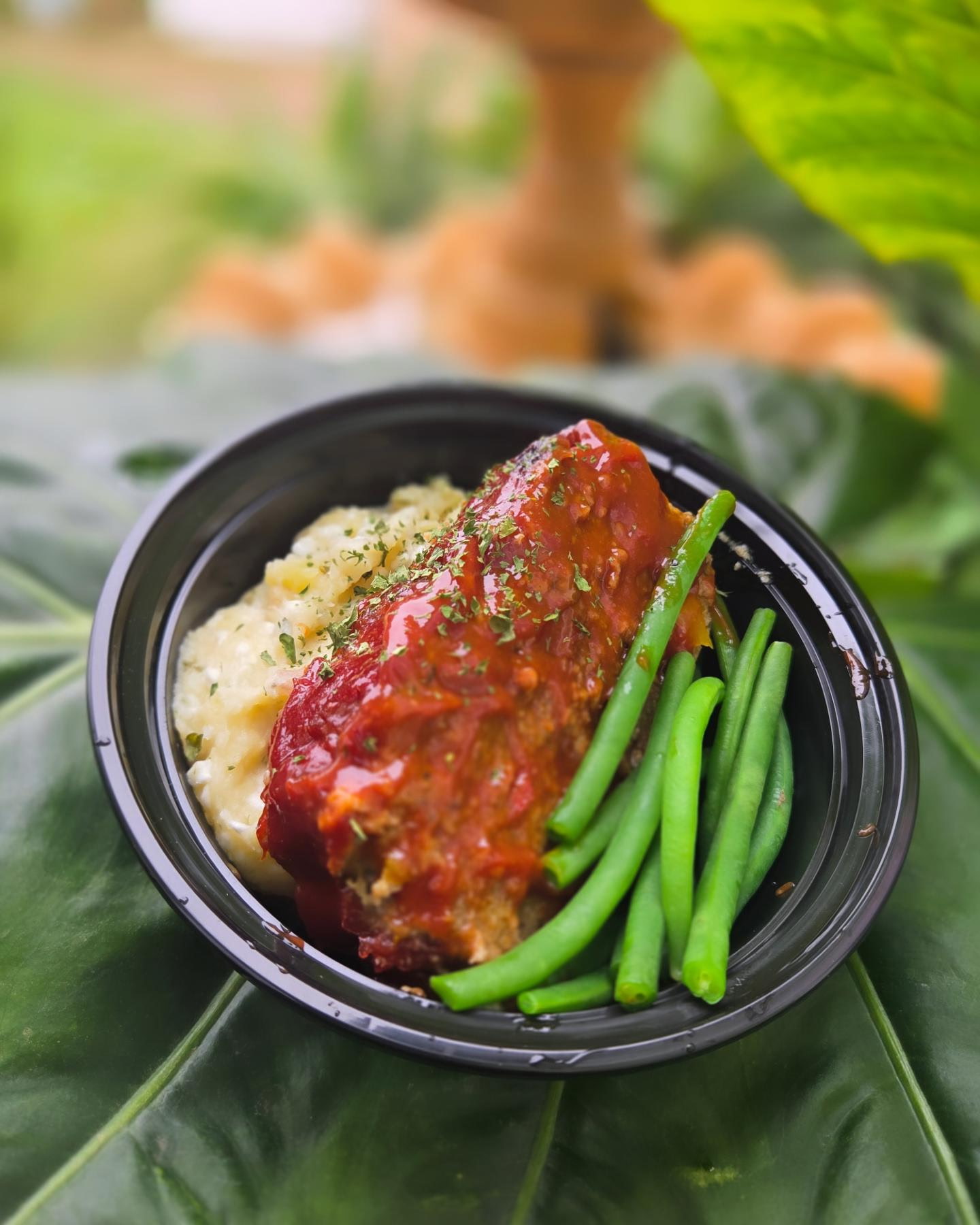 Meatloaf and Mashed Potatoes
